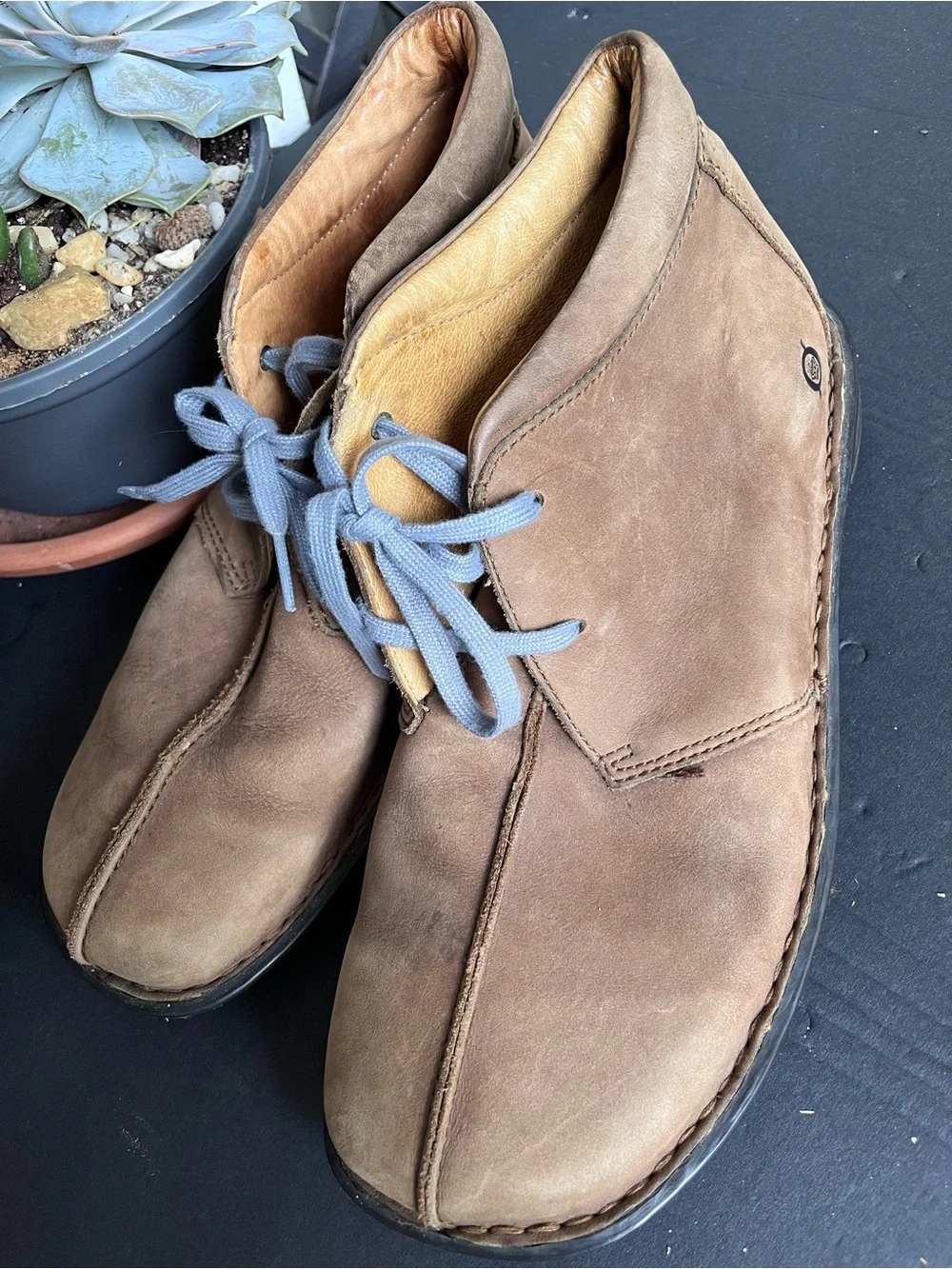 Born Brown Suede Chukka Boots